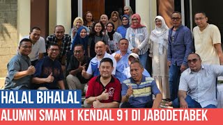 Halal Bihalal dan Reuni Kecil Alumni SMAN 1 Kendal Angkatan 1991 di Jabodetabek  5 May 2024 [upl. by Elidad]