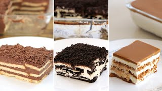 Biscuit Cake  3 Easy Ways  Layered Biscuit Cake Recipes [upl. by Nelly]