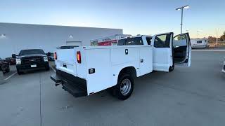 2024 Ford F350 4X4 Super Cab Powerstroke DRWKnapheide Service Body [upl. by Adnalahs253]