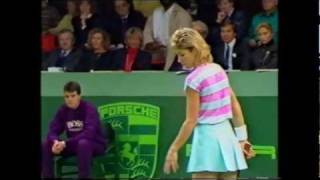 Martina Navratilova vs Chris Evert 1987 Filderstadt 23 [upl. by Ayn345]