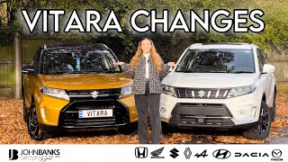 2024 Suzuki Vitara Full Review amp Comparison of Updated vs Existing Model  New Features amp Specs [upl. by Nevag]