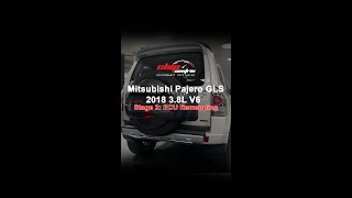 Mitsubishi Pajero GLS 2018 38L V6  Stage 2 ECU Remapping [upl. by Mori]