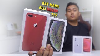 Kat Mana aku beli iPhone Terpakai  Harga iPhone Secondhand terkini  Unboxing iPhone 8 plus 2022 [upl. by Gussi]