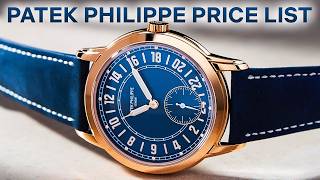 The 24 Best Patek Philippe Watches Price List [upl. by Shanna804]