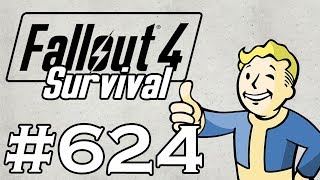 Lets Play Fallout 4  SURVIVAL  NO FAST TRAVEL  Part 624  Defensive Ring [upl. by Mehala]