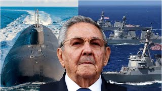 Marina de EEUU moviliza destructores y avión antisubmarino ante llegada de flotilla rusa a Cuba [upl. by Akkeber827]