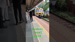 Mumbai Local train train local mumbaitravel [upl. by Enyawal]