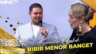 MAKE UP IGUN DIBILANG quotMENOR BANGETquot ZASKIA BIKIN NGAKAK AJA🤣  RISING STAR DANGDUT [upl. by Diena]