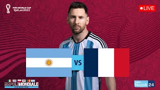 LIVE MONDIALI ArgentinaFrancia segui con noi la finale dei Mondiali [upl. by Euqinahs850]