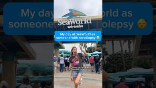 SURVIVING SeaWorld w Narcolepsy 😅🐬 vlog disability awareness sandiego [upl. by Behnken]