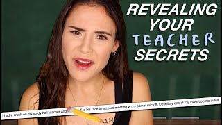 REVEALING YOUR TEACHER SECRETS [upl. by Hardunn]