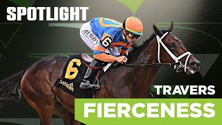 2024 Travers Stakes Spotlight  Fierceness [upl. by Virgie]