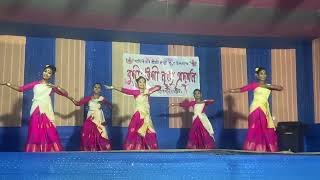 Sarat ahile Kati Bihu Daisy With Group \ like dance comment laxmipuja beutifull dance [upl. by Yeargain]