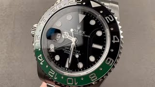 Rolex GMTMaster II 126720VTNR Left Handed quotSpritequot Review [upl. by Odelinda]