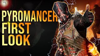 OUTRIDERS  Pyromancer First Look  Gameplay Gear Skills WORLD BURNING [upl. by Wynn711]