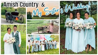 A MENNONITE WEDDING IN HOLMES COUNTY OHIO  Amish Country Vlog Lynette Yoder [upl. by Lyrradal919]