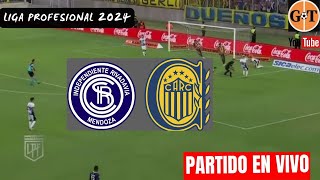 INDEPENDIENTE RIVADAVIA VS ROSARIO CENTRAL EN VIVO 🛑 Liga Profesional Fecha21 🌎 GRANEGA [upl. by Obla843]