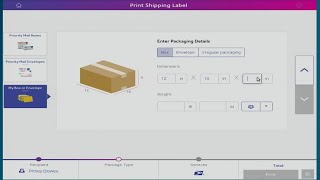 Howto Print Shipping Labels and Save Through Your SendPro PSeries [upl. by Ferne]