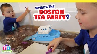 What was the Boston Tea Party  American History for Kids [upl. by Akerehs]