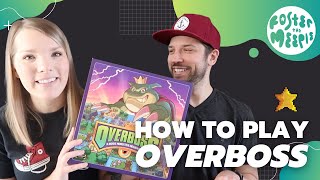 How to Play Overboss  Board Game Tutorial [upl. by Acir]