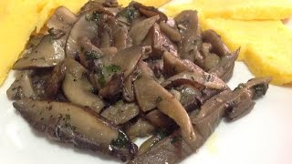 Funghi Trifolati ricetta base [upl. by Tedric]