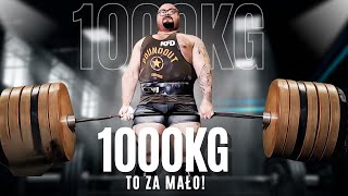 KOŃDZWIG 1000KG W TRÓJBOJU TO ZA MAŁO [upl. by Eelannej29]