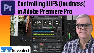 Controlling LUFS loudness in Adobe Premiere Pro [upl. by Suiradel]