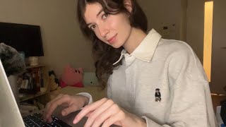 ASMR interviewing you lots of typing [upl. by Aiekat]