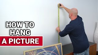 How To Hang a Picture  Ace Hardware [upl. by Nnaeirelav]