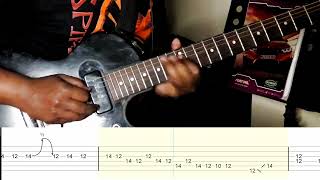 Pichle Saat Dino Guitar solo with TABS [upl. by Xonnel]