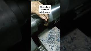 Threading trunnion fabrication machinelerning mekaniko abc all [upl. by Micheal]