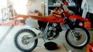 Honda XR400 Tear Down Time Lapse [upl. by Sabina]