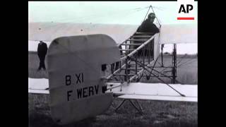 BLERIOT PLANE FLIES THE CHANNEL [upl. by Ruenhs]