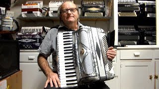 Morbidoni Knight 120 Bass Accordion I Ken Mahler I Mahler Music Center [upl. by Kurth]