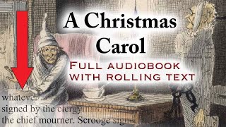 A Christmas Carol  full audiobook with rolling text  by Charles Dickens [upl. by Shapiro]