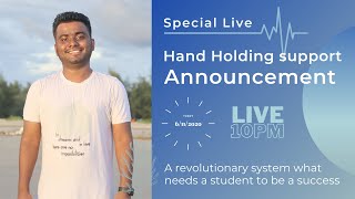 Special live Hand Holding support Announcement LearnFreelancingWithFun LFWFacademy [upl. by Saphra]