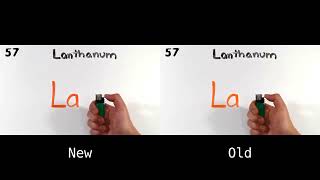 Periodic Table Song NEW vs OLD SIDE BY SIDE COMPARISON [upl. by Ancelin]