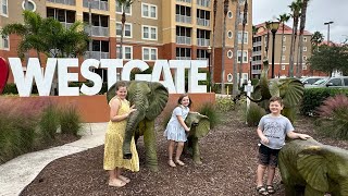 Checking into Westgate Vacation Villas in Kissimmee FL Look at Timeshare and Full Villa Tour [upl. by Ehpotsirhc]