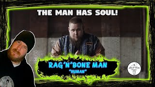 RagnBone Man  Human  RAPPERS FIRST REACTION [upl. by Nolita]