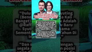 VINO G BASTIAN SAID SIFAT RAFFI AHMAD SESUDAH JADI PEJABAT quotes motivation youtubeshorts [upl. by Nylorahs57]