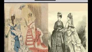 Womens fashions year by year 1795 to 1948 [upl. by Nnaeel]