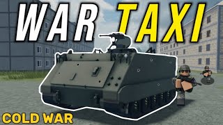 I Became a TAXI DRIVER in Cold War  Roblox [upl. by Suiravat]