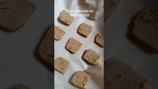 Easy and healthy atta biscuit recipe 3 Ingredients easy biscuit recipe food indianfood [upl. by Sukcirdor939]