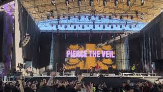 Hell Above  Pierce The Veil Live Lollapalooza Santiago Chile 2024 [upl. by Ynaffital]