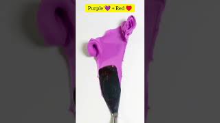 Purple  Red  Results watch till end satisfying asmr [upl. by Felice]