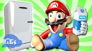 SMG4 Mario Goes to the Fridge to Get a Glass Of Milk [upl. by Inava]