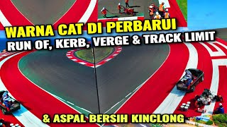 dibikin sepesial kali ini sirkuit mandalika super sibuk banyak hal baru jelang motoGP mendunia [upl. by Gnuh]