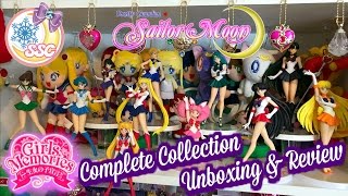 Sailor Moon  Girls Memories Figures Complete Collection Unboxing amp Review セーラームーン [upl. by Oira]