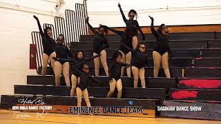 EMINENCE vs FOR THE LOVE OF DANCE  Round 3  STAND IN THE STANDS  Pontiac MI  Majorette Dance [upl. by Adnarim926]