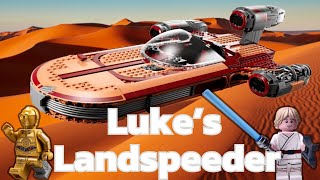 LEGO Star Wars Luke’s Landspeeder Soon To Retire JuiceBricks [upl. by Alehtse]